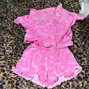 Kids juicy couture kids 6x pj set